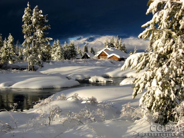 Caryn Esplin - Island Park, Idaho - Elk Creek Lodge Winter