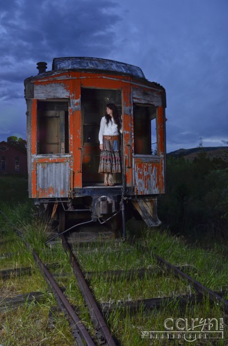 Caryn Esplin - Virginia City, Montana - Caboose