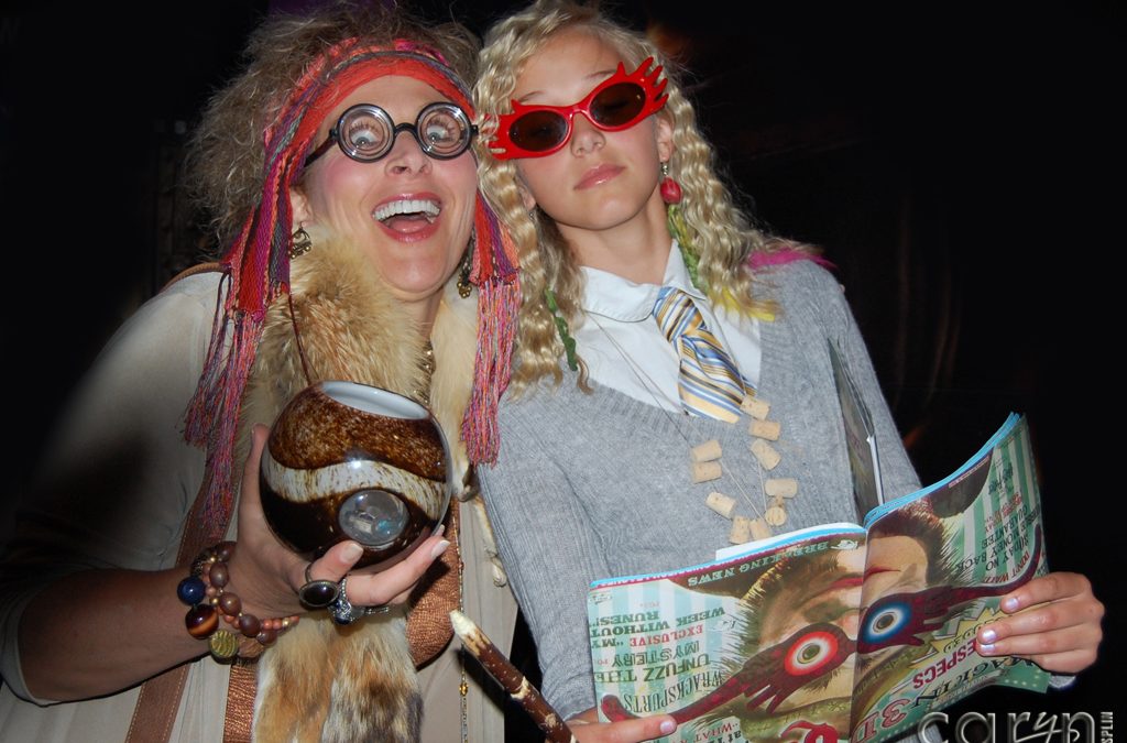 Trelawney & Luna go to the Harry Potter opening!