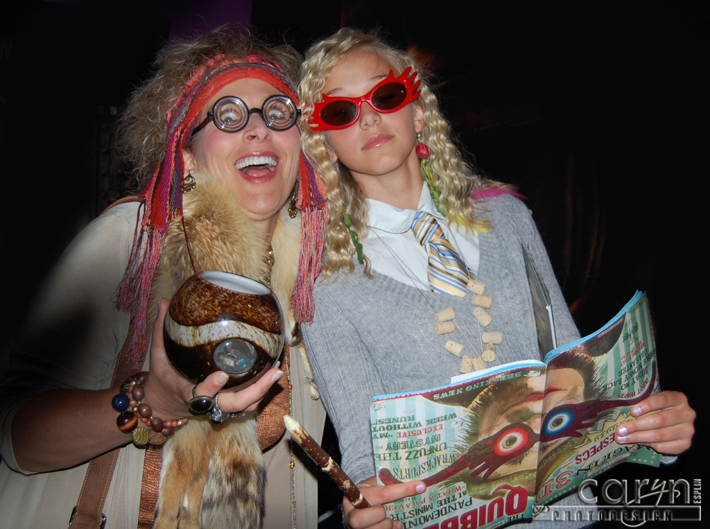 Trelawney & Luna go to the Harry Potter opening!