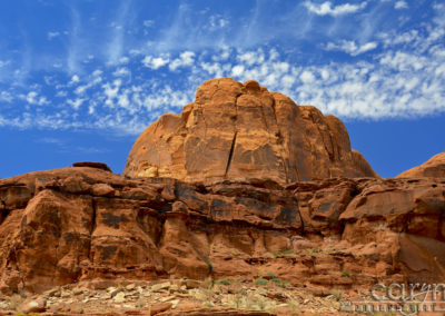 Lake Powell Canyons in Afternoon Sunlight