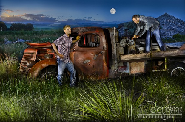 Caryn Esplin - Light Painting - Grandpa's Truck