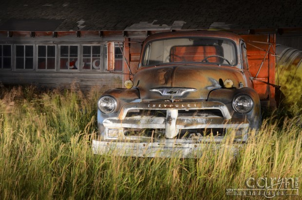 Caryn Esplin - Old Chevy Truck (Original) - Light Painting