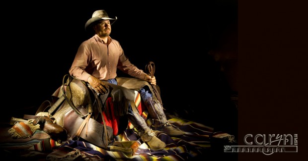 Caryn Esplin - The Cowboy - Light Painting