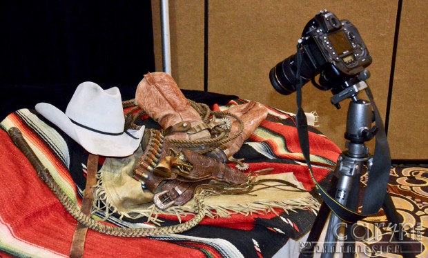 Caryn Esplin - Dave Black Light Painting Workshop - Cowboy Gear Setup