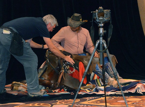 Dave Black Light Painting Workshop - Cowboy Model