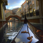 Caryn Esplin - Gondola Ride at the Venetian - Canal Bridge