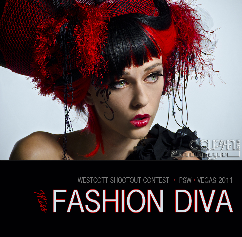 Håndværker Fantastiske Erasure PSW Portrait Series – #5 Fashion Diva | Caryn Esplin | Fine Art Photography