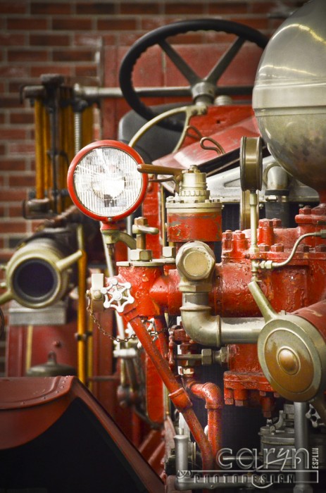 Old Firetruck at the Imperial Palace car show - Vegas