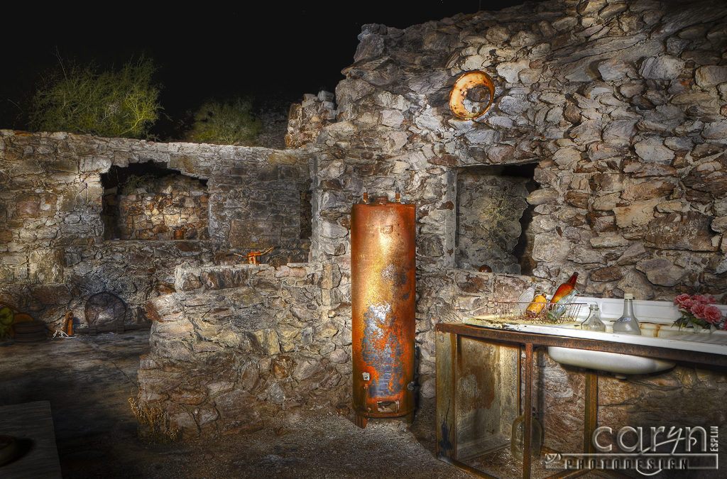 Gold Miner’s Cabin – Light Painting