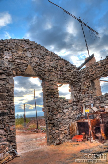 Caryn Esplin - Goldminers Front Door - Cabin #1