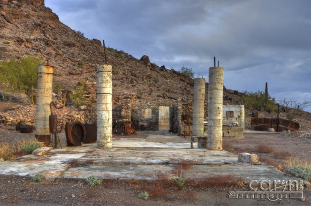 Caryn Esplin - Gold Miner's Cabin #2 Patio - Eagle Eye Mine - Quartzsite, Arizona