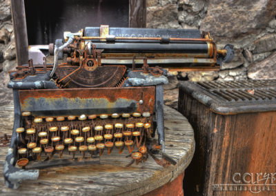 Gold Miner’s Typewriter