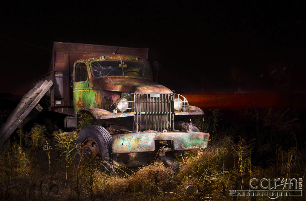 Manure Spreading Truck