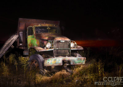 Manure Spreading Truck