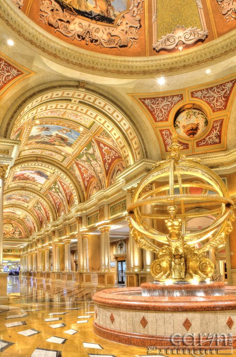 Caryn Esplin - Ventian Grand Hall Fountain - Las Vegas