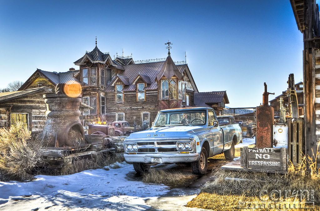 Great collection of old west memoriabilia in Nevada City, Montana