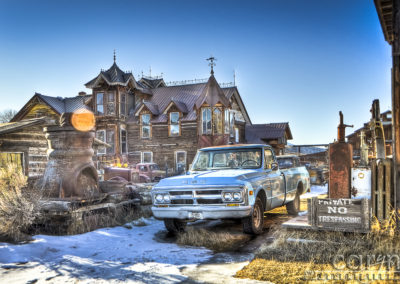 Great collection of old west memoriabilia in Nevada City, Montana