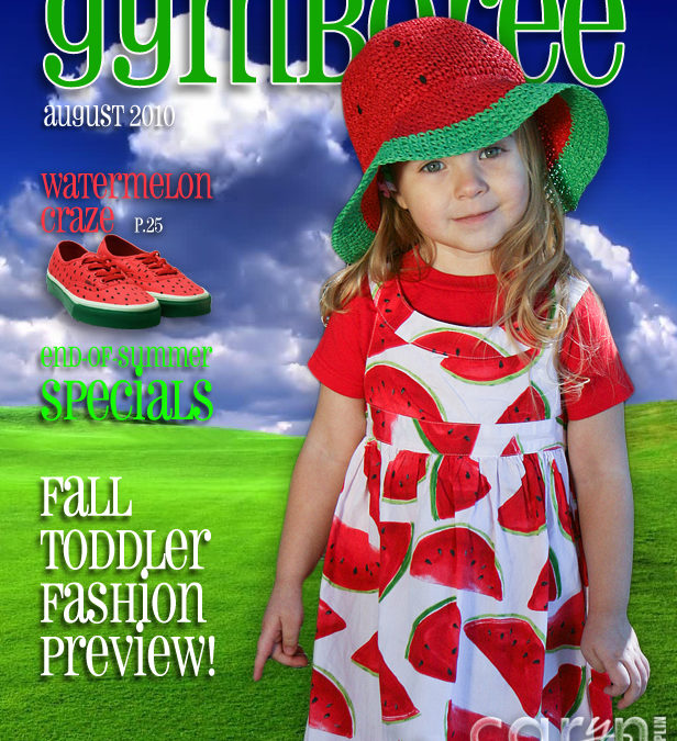 Lillian Makes the Cover of Gymboree ;)