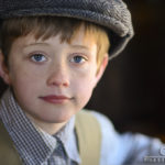 Caryn Esplin - Troy Boy posing in Virigina City - Ghost Town