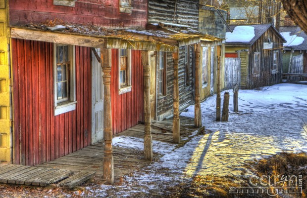 Caryn Esplin - Row Houses in Virigina City, Montana