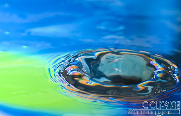 Stage 2 - The Vortex - Water Drop Photography - Caryn Esplin