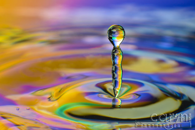 Water Drops: 7 Fascinating Stages | Caryn Esplin | Fine Art Photography