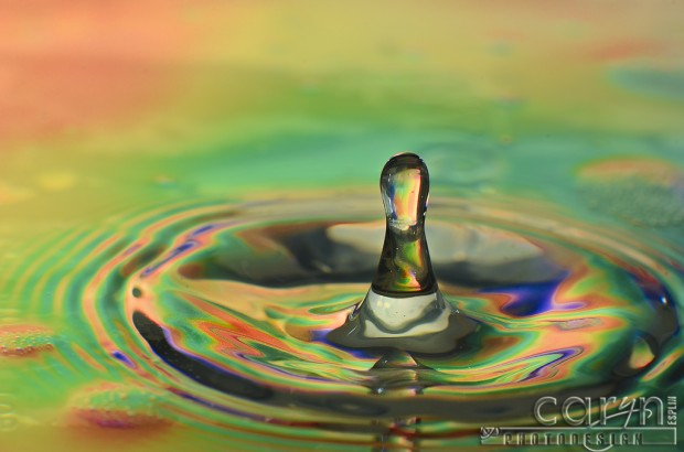 Small Pinnacle - Water Drop Photography - Caryn Esplin