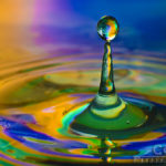 Green Hoodoo - Water Drop Photography