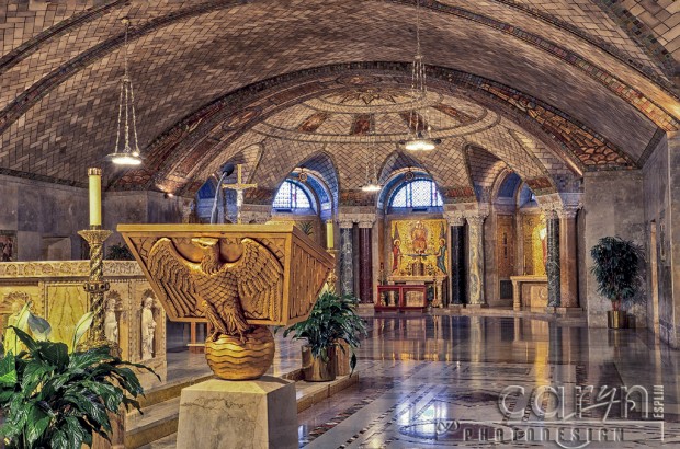 Basilica of the National Shrine - Crypt Church Podium - Caryn Esplin