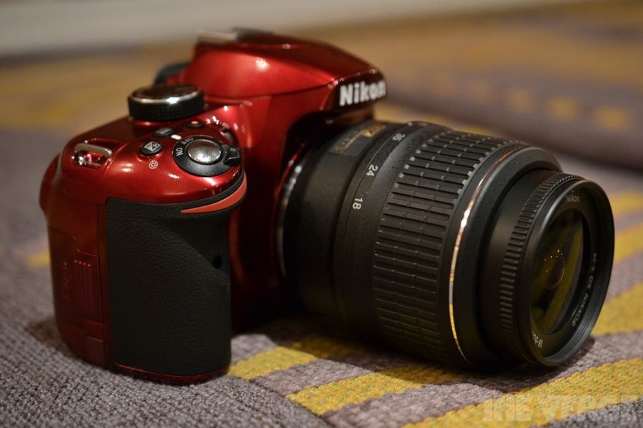 Love this ridiculous new RED Nikon D3200!