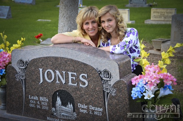 Caryn Esplin - Jones Headstone