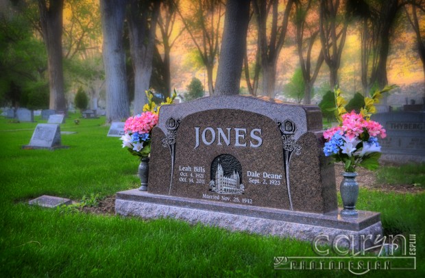 Caryn Esplin - Jones Headstone Front