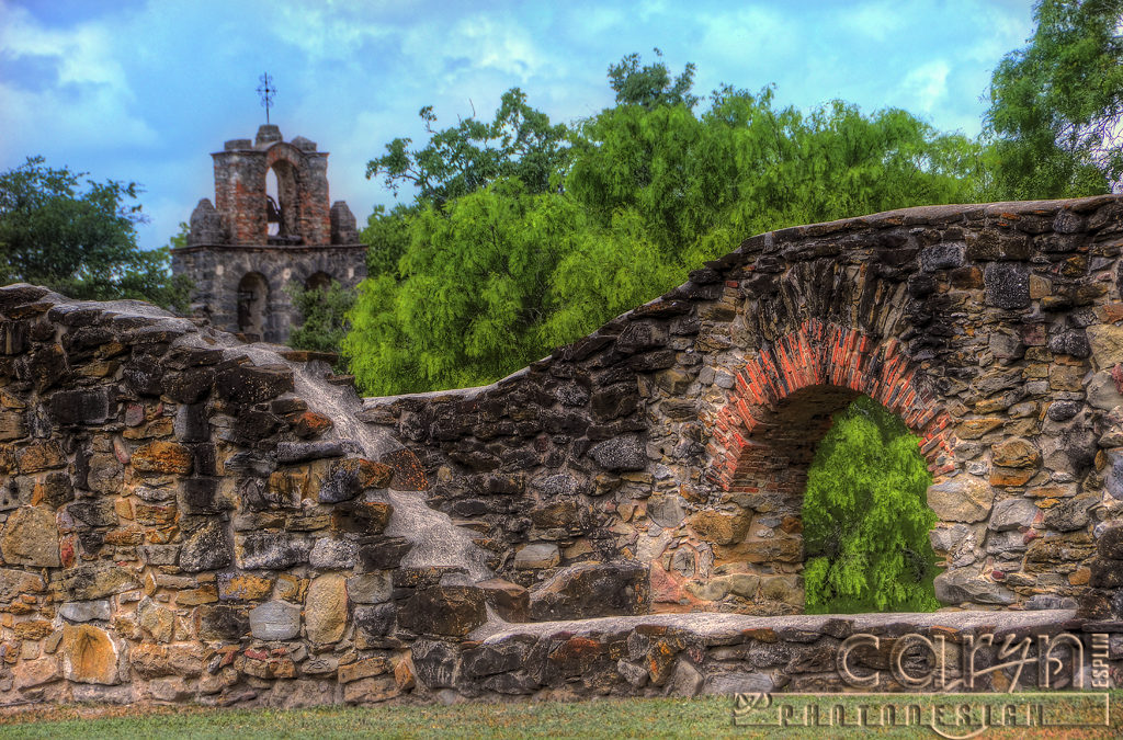 Gates, Walls and Archways at Mission Espada