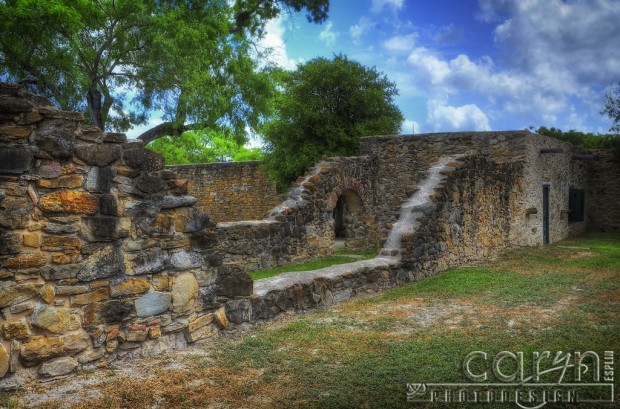 Caryn Esplin - Espada Mission Wall- San Antonio, Texas