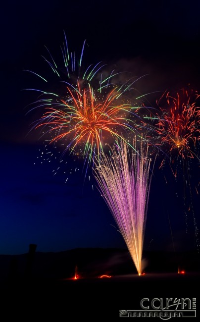 Caryn Esplin - Fireworks - Fiber Optics - Island Park, ID - 7-2-12