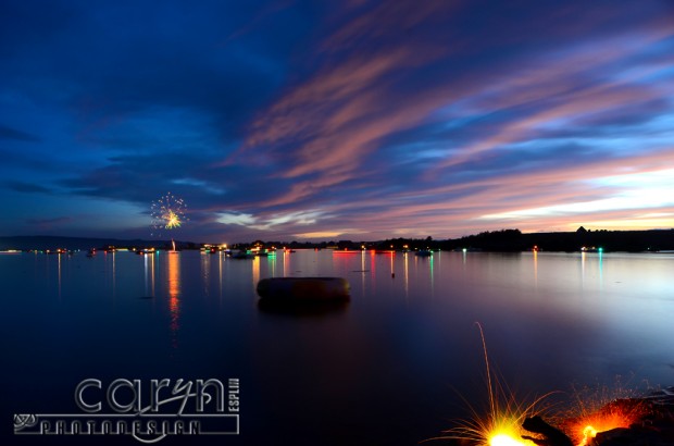 Final Reflections - July Fourth Fireworks - Island Park, Idaho - Caryn Esplin