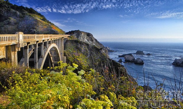 Big Sur Coast California - Rocky Creek Bridge Overlook - Caryn Esplin