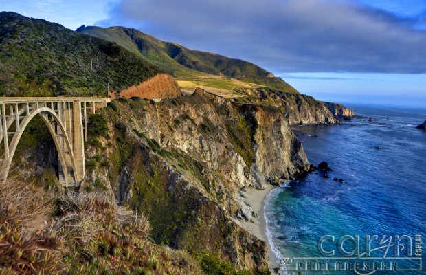 Big Sur Coastline California - Rocky Creek Bridge - Caryn Esplin