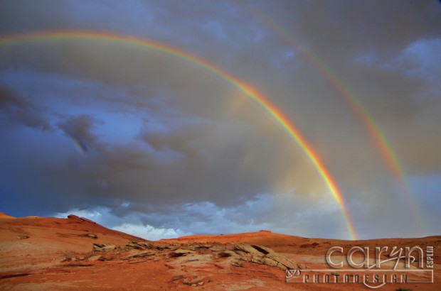 Lake Powell - Double Rainbow - Circular Polarizer - Caryn Esplin