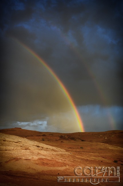 Lake Powell - Double Rainbow - Circular Polarizer - Caryn Esplin