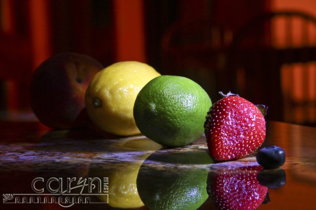 Light Painting Fruit - No Blur - Caryn Esplin