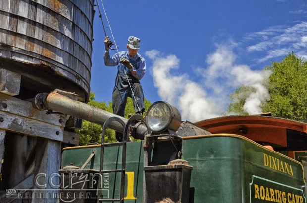 Roaring Camp Railroad - San Francisco Bay Area - Steam Train Ride - Steaming Up - Caryn Eplin