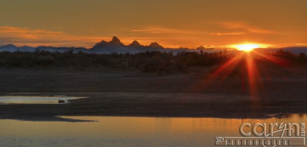 Egin Lakes Sunrise - St. Anthony, Idaho Sand Dunes - Caryn Esplin