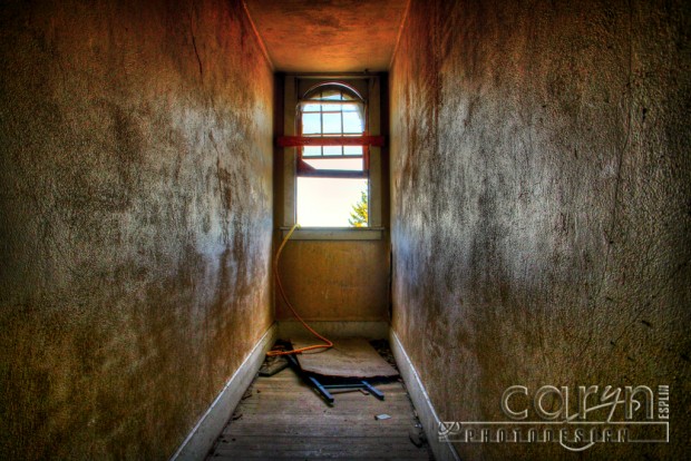 Caryn Esplin - Girls Reformatory - St. Anthony Idaho - Orange Rope - Old Building