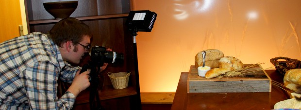 Caryn Esplin's Comm 316 Professional Imaging - Austin shoots Bread - Food Photography