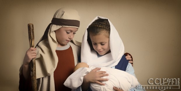 Nativity Scene - Child Role Play - Christmas - Caryn Esplin