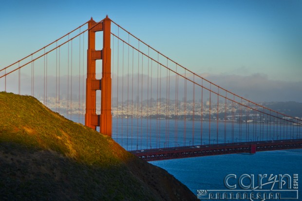 Caryn Esplin - Golden Gate Bridge View - San Francisco Bay