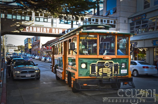 Monterey Bay - Cannery Row Trolley - San Francisco Bay Area