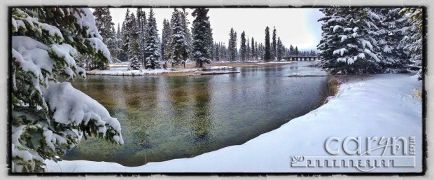 Caryn Esplin - Buffalo River - iphone 5 Pano - Island Park, Idaho